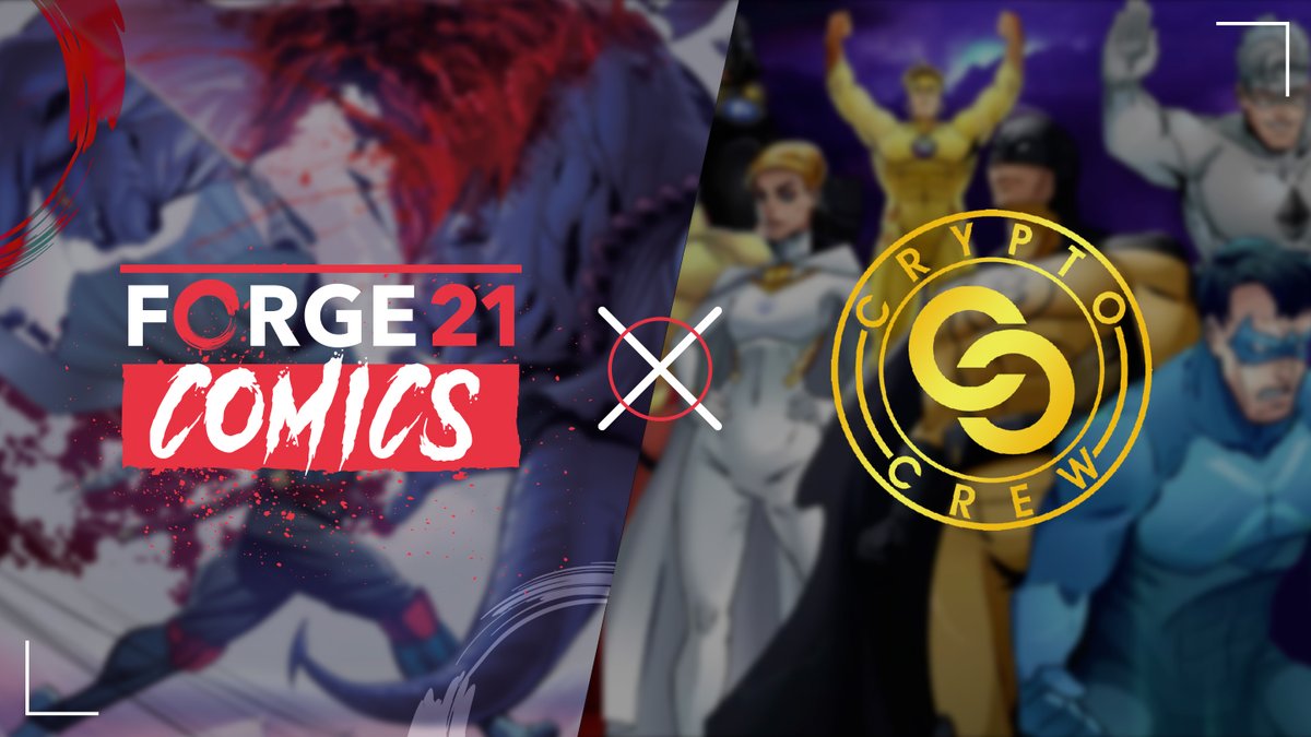 cryptocrewnfts's tweet photo. CRYPTO CREW PARTNERS WITH FORGE 21 COMICS!

We are excited to announce a collab with a great project, @Forge21_Comics.

They will join us Friday for Friendship Friday to tell us more about their amazing project.

Welcome to the FAM!

#POLYGON #NFTs #MATIC https://t.co/ZQ62iQmRB6
