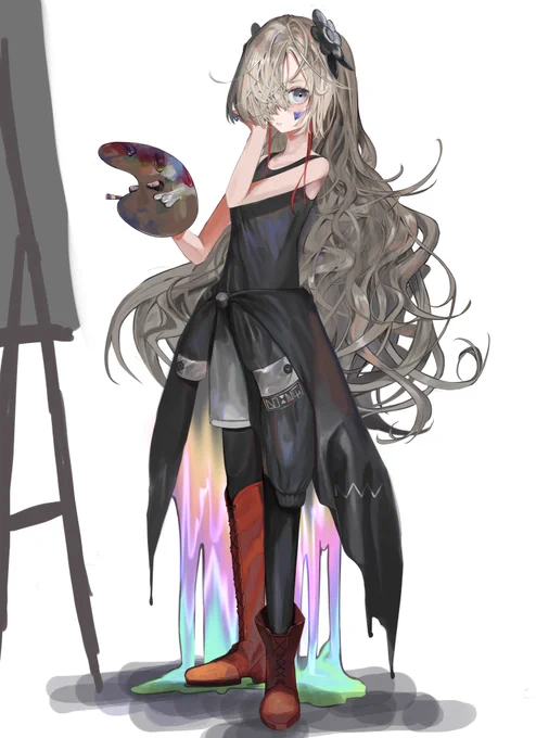 #ヰ世界情緒美術部 全身絵  