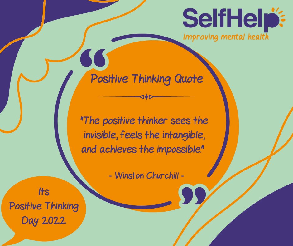 Today is Positive Thinking Day which is aimed around highlighting the rewards of positive thinking. Positive Thinking Day is all about thinking positive thoughts. If you find the quotes or tips we'll be sharing today useful why not drop us a like and share it? - Adam