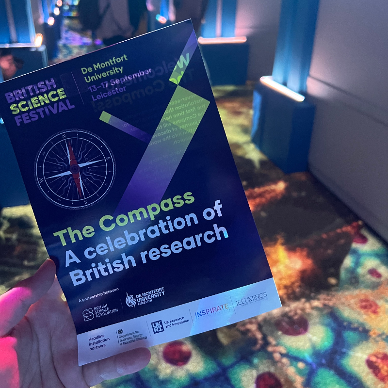 dmuleicester's tweet photo. The @BritishSciFest is underway at DMU and will celebrate the late Queen’s support for UK research and education. 

Her Majesty was a patron of festival organisers @BritSciAssoc.

There are more than 100 festival events and they are all free.