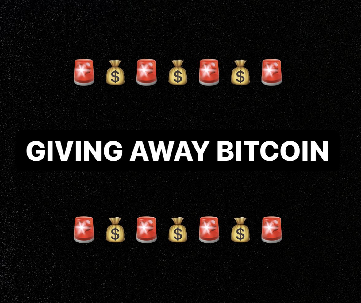 BRAND NEW GIVEAWAY 👇

I am giving away $1,000 worth of #Bitcoin  to one of my followers on 30th of September!

To enter this giveaway 👇

🤝 Follow me: <a href="/TKralow/">Thomas Kralow</a> 
♻️ Retweet this tweet
❤️ Like this tweet
✅ Join my Telegram Channel: t.me/kralowalerts