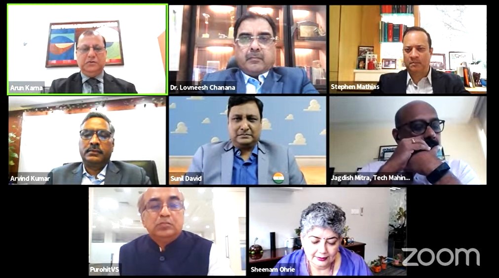stpiindia's tweet photo. "India have a distinct connection with US as close to 62 percent of our IT/ITeS exports are destined to the US."  Sh. Arvind Kumar, DG STPI @iaccindia #IACCIndia #IndiaUSA  #IndiaUSRelations @jagdishmitra
@davidsunilindia
@lovneeshchanana
@KochharAndCo
@Sheenam_Ohrie https://t.co/fo6CdIvnYJ