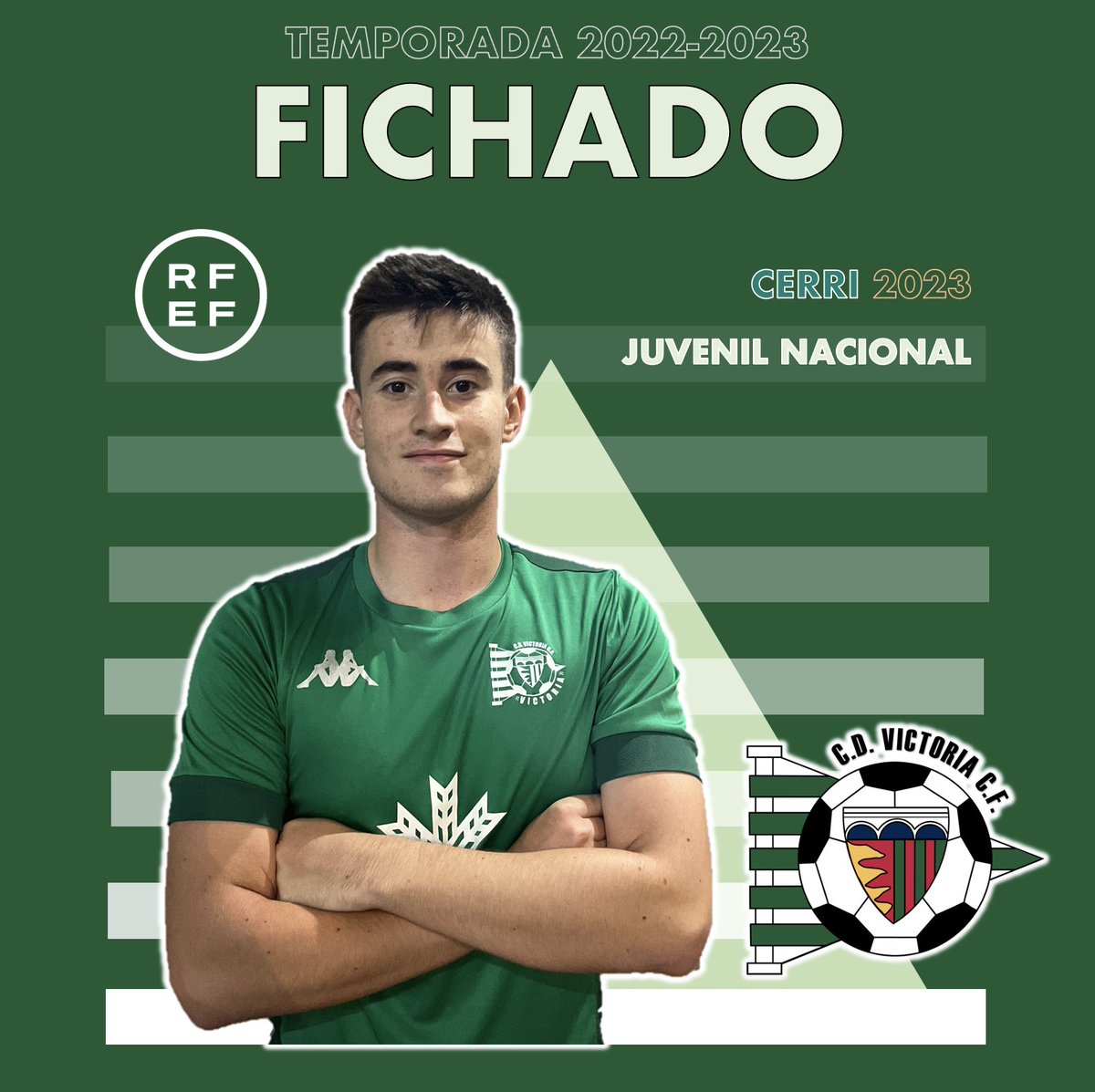 🟢 OFICIAL | Adrián Cerrillo, mediocentro que aportará despliegue físico e inteligencia táctica procedente del <a href="/CDMirandes/">Club Deportivo Mirandés</a>, se une a nuestro proyecto y formará parte de la plantilla del 𝗝𝘂𝘃𝗲𝗻𝗶𝗹 𝗟𝗶𝗴𝗮 𝗡𝗮𝗰𝗶𝗼𝗻𝗮𝗹 👏🏻 #SúmateAlVerde