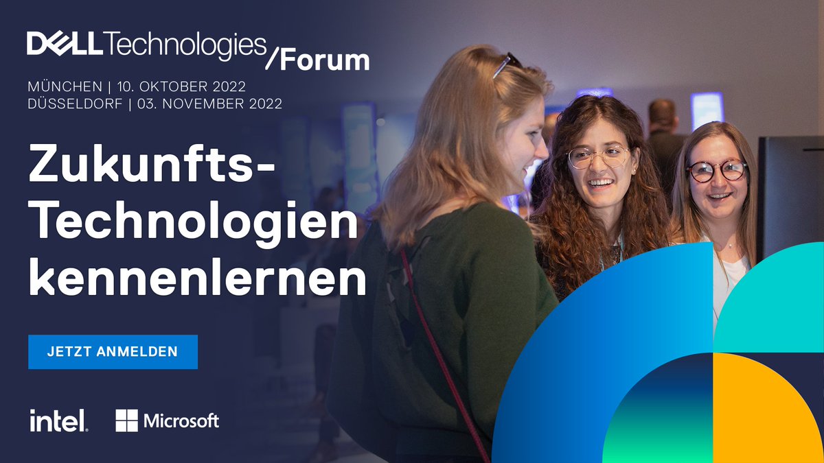 Ein digitaler Tag nur für euch: Liebe Student:innen, wir möchten euch gerne einladen, uns auf dem #DellTechForum in #München zu besuchen! Hier geht's zur Anmeldung ➡️ dell.to/3REemEo #iwork4dell