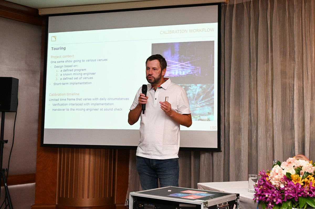 L_ACOUSTICS's tweet photo. “Our global education program is essential. It allows us to keep our Certified Provider partners and their dedicated engineers up to date with our products & tech.” - Head of #Education Programs F. Montignies.
Learn more here: https://t.co/oXEMMzkWaj
#soundeducation https://t.co/XTVQxzSJH5