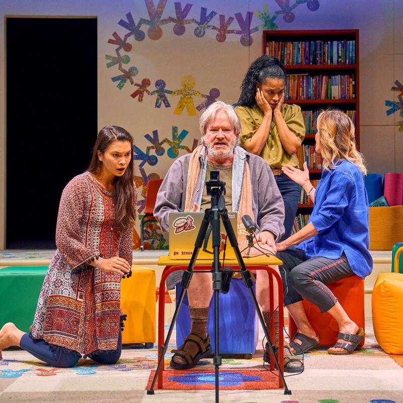 oldvictheatre's tweet photo. 'As laugh-out-loud funny as it is thought provoking... book your ticket now before it sells out' (Twitter)

See Eureka Day for yourself, now playing until 31 Oct.