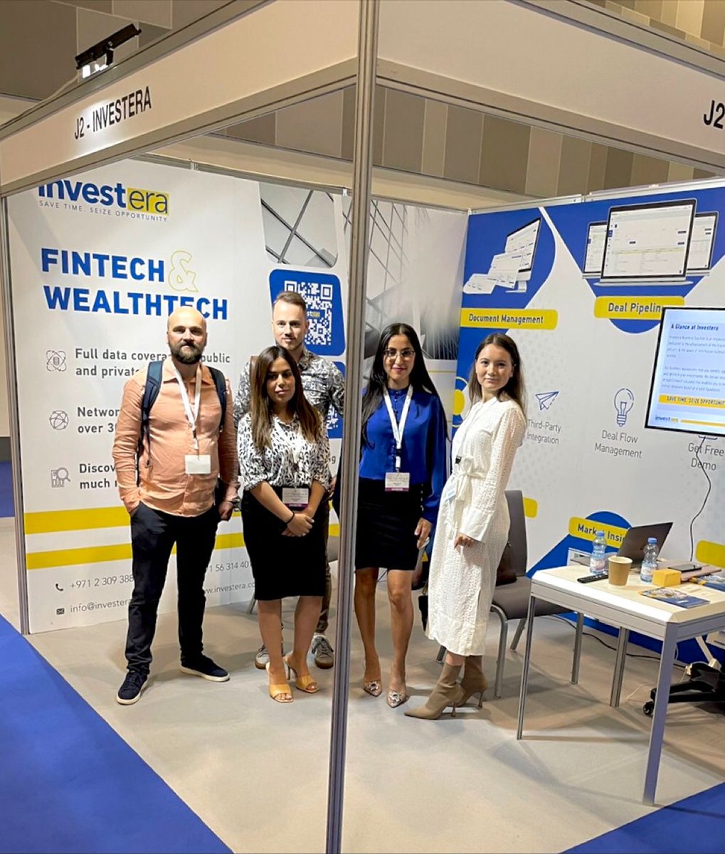 InvesteraAE's tweet photo. Future Tech Event Day 2 🚀. Achieve your business goals with Investera- The Region’s leading Investment Management Software 👨‍💻
https://t.co/Mgty65Te2s

#tech  #software #investment #investmentmanagement #businessintelligence #investmentmanagers #oman #gcc #mena https://t.co/Tq1Y65xtVB