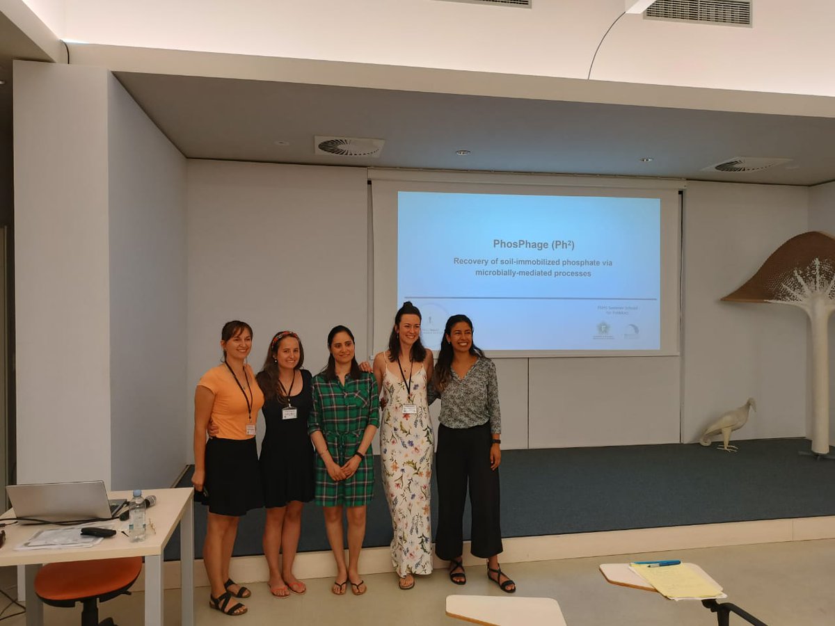 Glodowska_M's tweet photo. It was an amazing experience to be a part of @FEMSmicro summer school for postdocs. So many great peers, mentors and discussions on how microbes can help us to fix the environmental problems we are facing! Thx @lappinscott and Max Häggblom for organizing it! https://t.co/SAif949Uqk