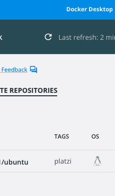 ItzaHS's tweet photo. Look how cute my first published image in my remote docker repository is @platzi 🥹 https://t.co/AY1poV6eJR
