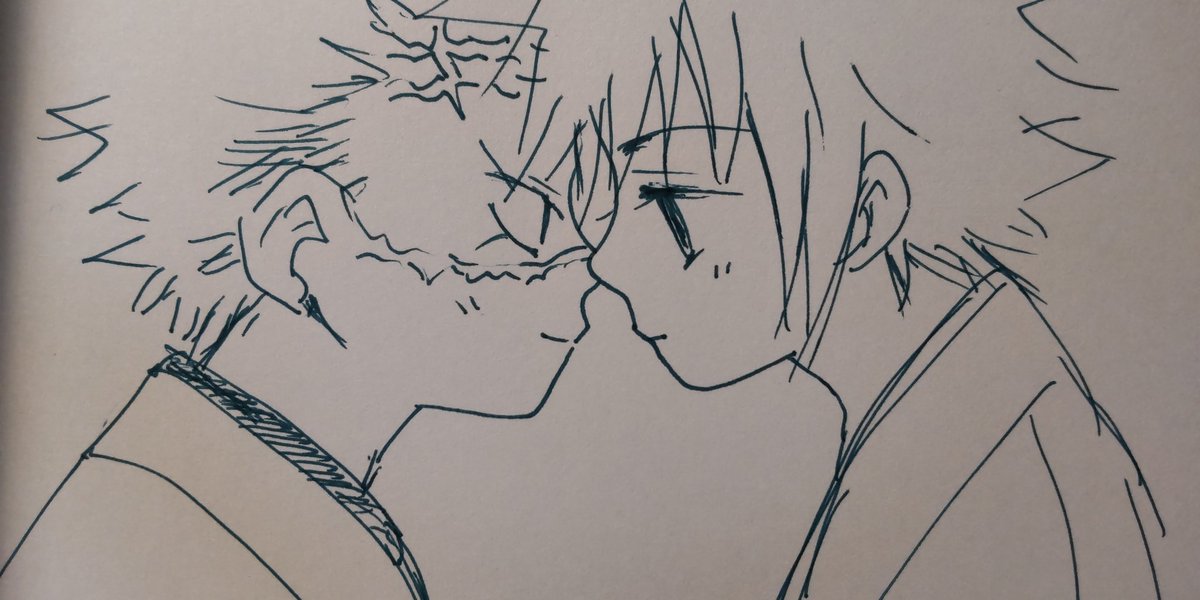 「新しいボールペンで1発描きφ(..)夕飯作ります 」|藤城😈のイラスト