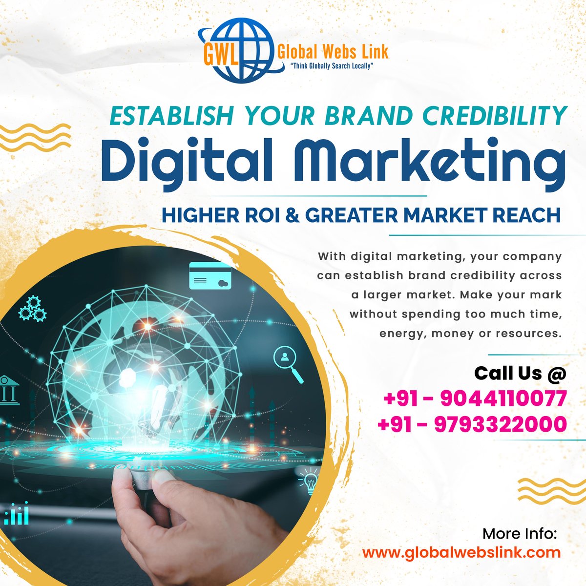 GlobalWebsLink's tweet photo. DIGITAL MARKETING COMPANY IN LUCKNOW
REACH YOUR BRAND’S FULL POTENTIAL
Visit Us: https://t.co/1b9M9lSSEf
Call @ +91 9793322000, 9044110077
#digitalmarketing #digitalmarketingagency #digitalmarketingexpert #digitalmarketingtips #digitalmarketingservices #digitalmarketingindia https://t.co/p2pmxYMl7D