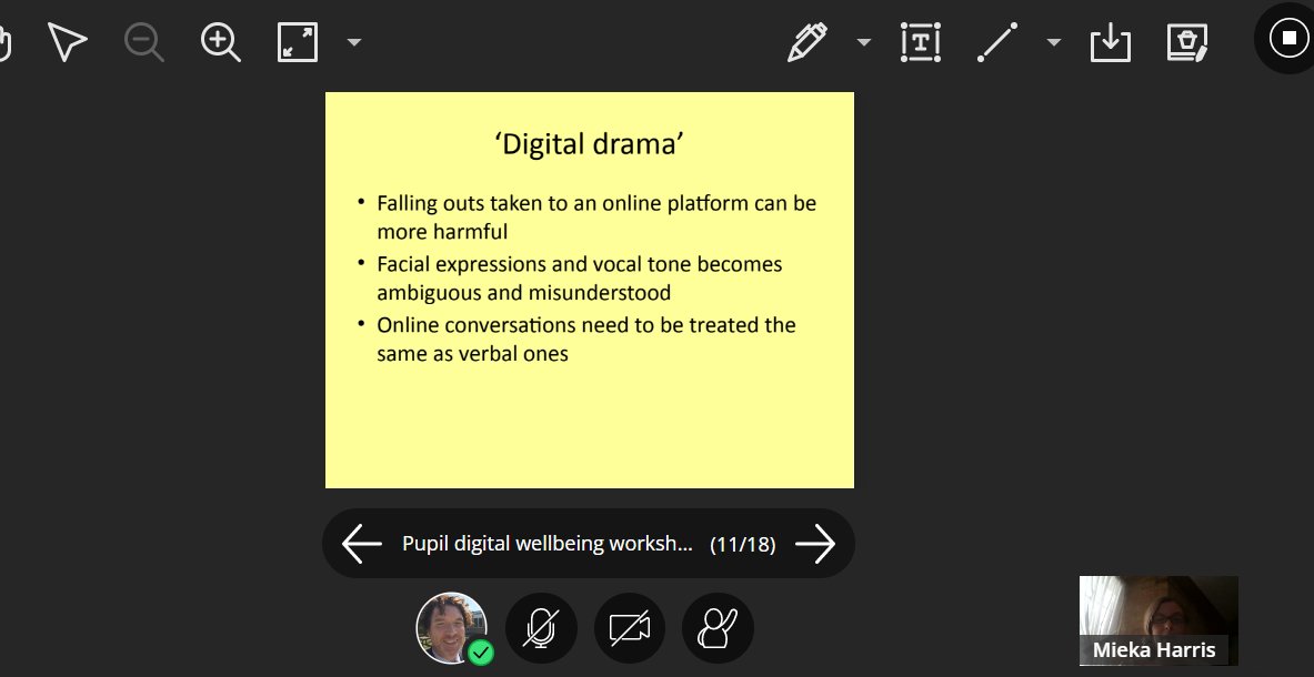 englishspecial's tweet photo. Dr Rukshana Hoque and Mieka Harris setting out how online tensions can rapidly arise both with pupils and with teachers.
@UoB_Science #uobprepcon https://t.co/o5sYKaeQyW