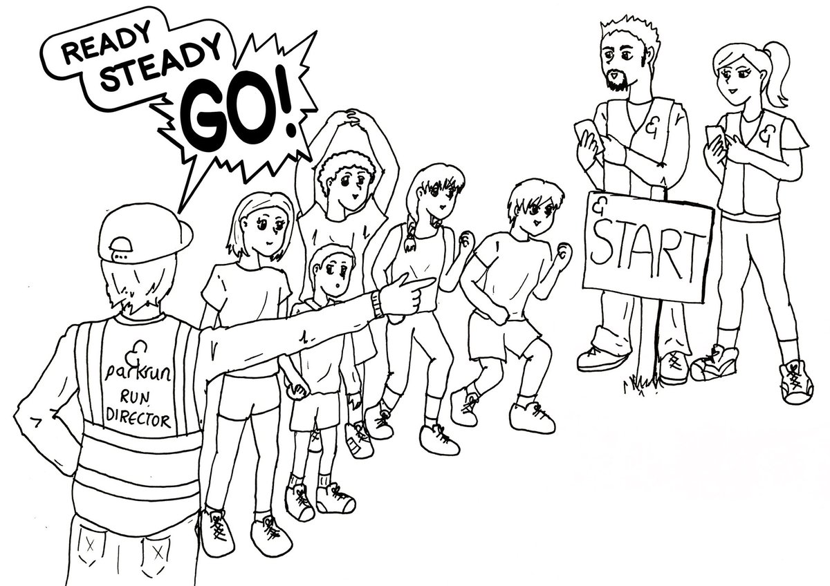 25th Sept: “Comic book” themed event so feel free to dress up as your favourite character. We’re also having a colouring competition - print out pic below (or collect a copy on 18th/25th), colour it &amp; return to us by 2nd Oct. All entrants receive free entry into our next parkrun!