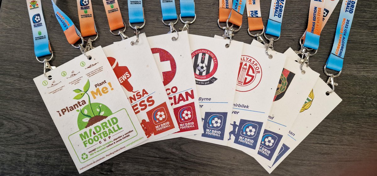 mfootballcup's tweet photo. #MadridFootballCup es un torneo comprometido con el medio ambiente.
Conoce más sobre las acreditaciones con papel de semillas para la #MFC22🌱👇🏼
https://t.co/ODDwEcSice https://t.co/JRwMWxLjSj