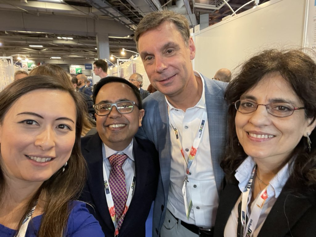 TiansterZhang's tweet photo. Leaving Paris #cityoflove brain full w new #GUcancers data &amp; hearts full of #precisionfriendship. Truly important practice changing phase 3 data during this amazing meeting. Going home w @andyzwang smarter and brighter. Merci Paris et @myESMO - Au revoir! #ESMO22 @OncoAlert https://t.co/vU7Mqz3EYH