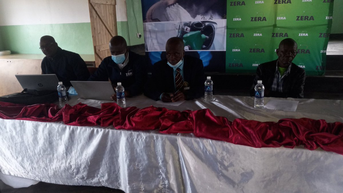 ZERA continues on its stakeholder engagement blitz with traditional and local leadership in Manicaland province. Today the Authority is engaging Chiefs and Councilors from Mutasa district's 31 wards. 
<a href="/mazeti1/">Edington Tapera</a> 
<a href="/official_MOEPD/">Ministry Of Energy And Power Development</a> 
<a href="/ZetdcOfficial/">ZETDC</a>