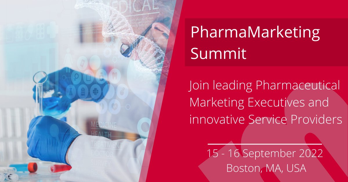 meEventsMKT's tweet photo. The PharmaMarketing Summit returns on 15-16 September 2022 in Boston, MA! A big #thankyou to all our media partners
@PM360online
@cioreview
@HealthCareTO
@Pharma_Leaders
@Tech_Networks
For more via https://t.co/bvo5Zpt3S2.
#MKTSummit https://t.co/UcaivLfdZA