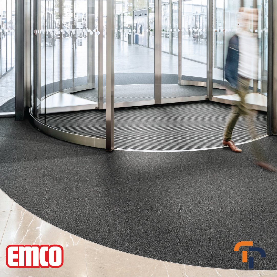 ToveriPals's tweet photo. As an area that serves multiple spatial and functional purposes and has a decisive effect on both the interior and exterior of the building.

#toveripals #innovativesolutions #emcokw #emcocarpet #entrancesystem #kuwaitproperties #mat #carpet #hotelskuwait #businessbuilding https://t.co/qEQFF9DDT4