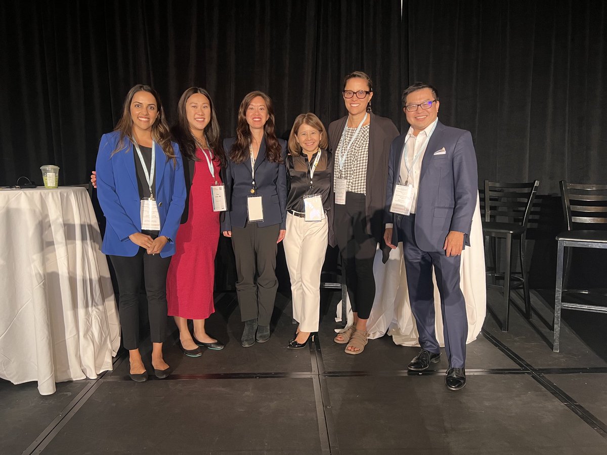 With great colleagues ⁦<a href="/otohns/">Mas Takashima, MD, FACS</a>⁩ ⁦<a href="/JenVillwockMD/">Jennifer Villwock MD</a>⁩  ⁦<a href="/MehaFoxMD/">Meha Fox MD</a>⁩   discussing evaluation and treatment options for the dreaded nasal drip and congestion when meds don’t work. ⁦<a href="/TexasRhinology/">UTHealth Houston Rhinology</a>⁩ #arsmtg22 #aaoa