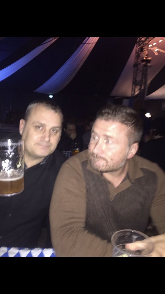 IanSlinky72's tweet photo. Happy Birthday me old mucker @butterill99 . Can tell I just said it’s your round #tightas https://t.co/YDWirUrP7I
