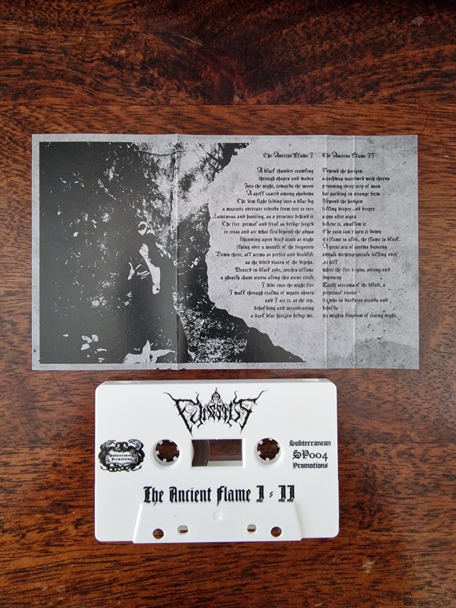 LordOfTheShado8's tweet image. Multiple tape drop today.. last up we have Chile one man project #Funestus with their second E.P. #Norignis still active. Music and Vox by Hiems Egregor #LimitedEdition 45/ 66 put out through #SubterraneanPromotions