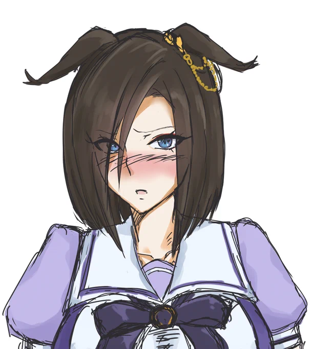照れ、たわけ 