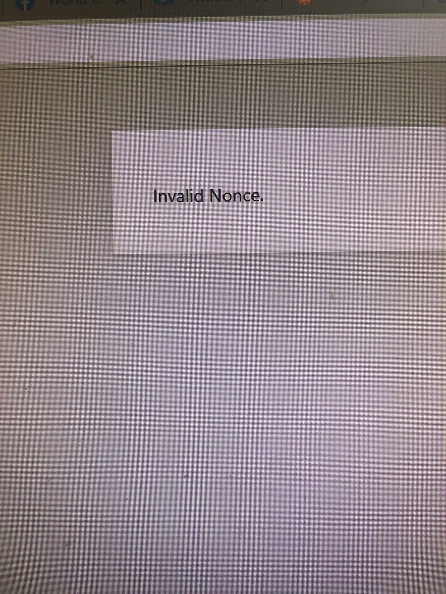 Bit harsh! Unknown user would have sufficed!