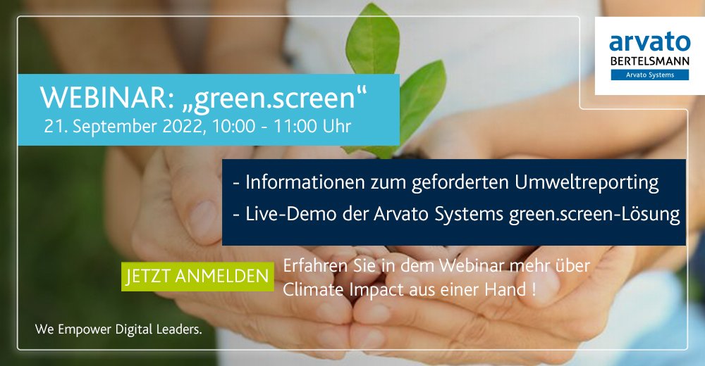 Grüner wirtschaften ist nicht nur gut für die Umwelt - es ist auch gut für das Bottom Line! Investieren Sie in #Umweltreporting um Ihr Unternehmen langfristig erfolgreich zu machen. arva.to/HO5nD