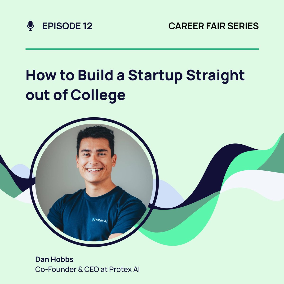 Today’s podcast is the next in our series featuring talks from our two previous Careers Fairs.

Dan is the Co-Founder and CEO at Protex AI which is a computer vision-based software company.

Link to full episode in our bio 🔗