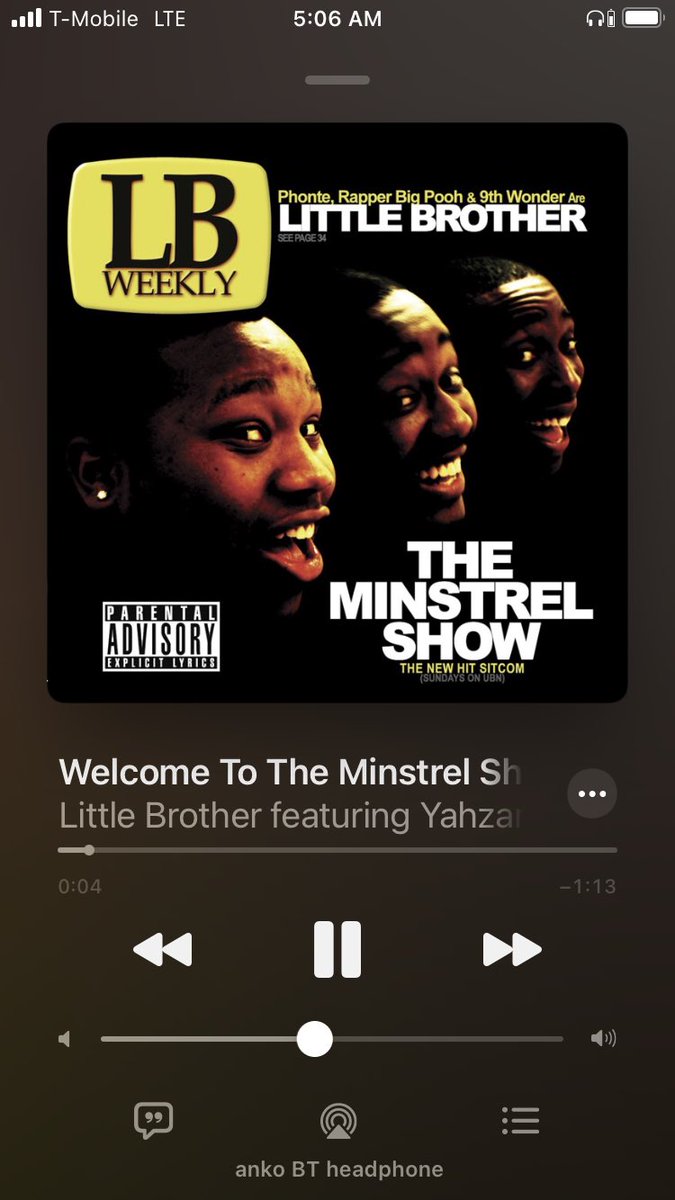 steveb_acemuzak's tweet photo. Happy 17 years to an absolute classic! #theminstrelshow THANK YOU, @LittleBrotherNC 🔥🎯🔥🔥🔥🔥🔥🔥🔥🎯🎯🎯🎯🎯🎯🔥🔥🔥🔥🔥🔥 https://t.co/9CG0qSOOcE