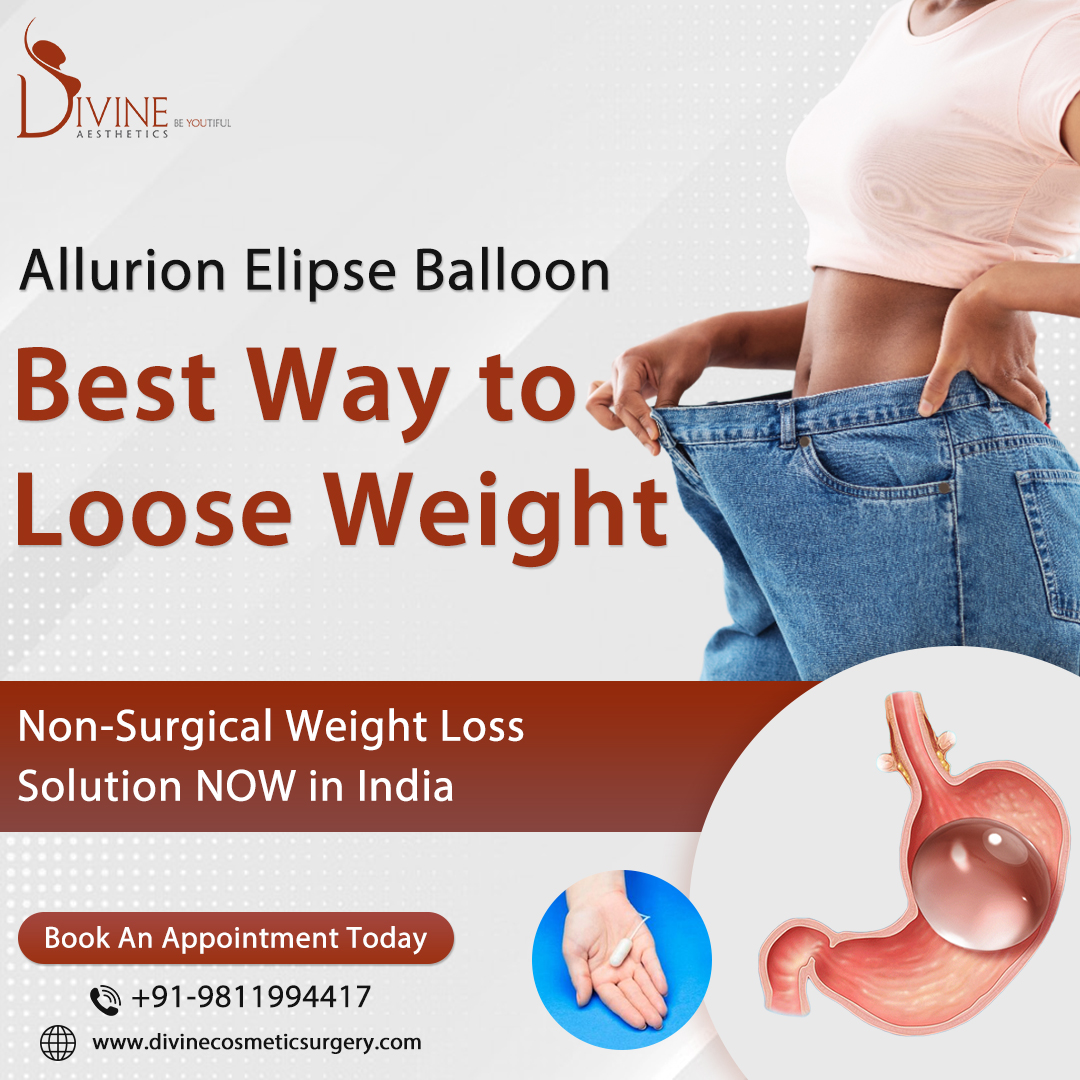 #AllurionElipse Balloon | Weight Loss Solution

Non-Surgical #weightloss  Solution A most revolutionary new non-surgical tech for weight loss Allurion is being launched in India after extensive trials across the globe. 
🔹Book your appointment at +91-981199441