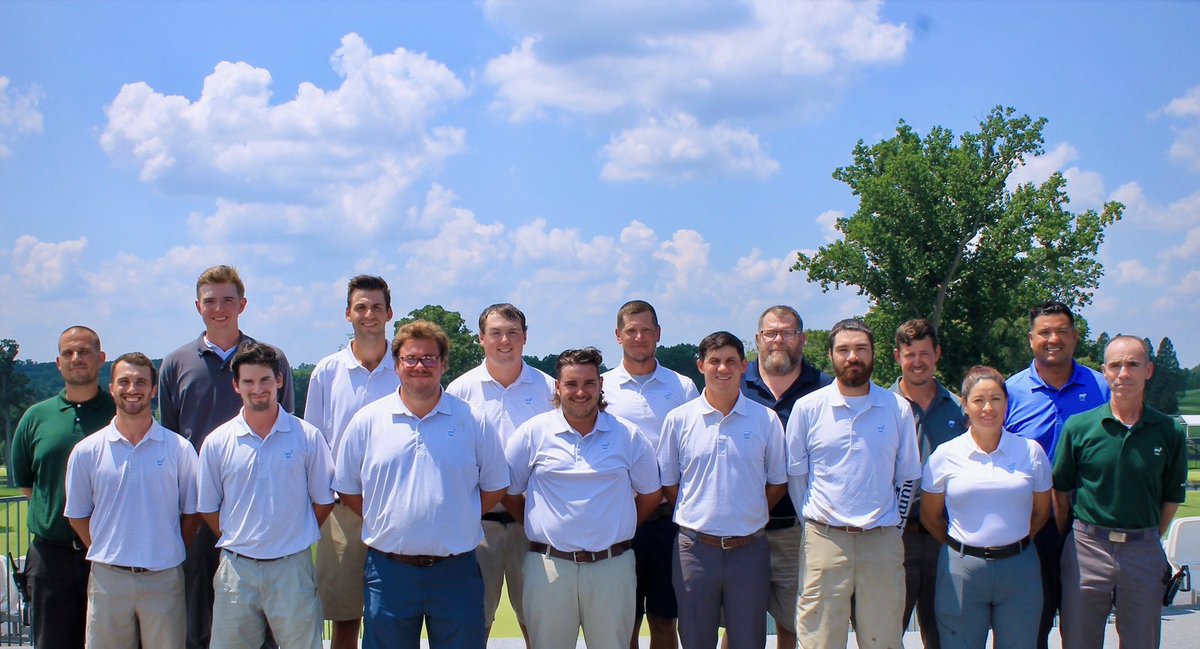 jonurbo's tweet photo. Today is @GCSAA #thankagolfcoursesuperintendent This includes #ThankaGreenkeeper & I want to acknowledge and say THANKS from the bottom of my ❤️ to our daily & tournament support TEAM!! 📸 cred @alexa_urbanski @beccabaybeh #SoProud #teamworkmakesthedreamwork https://t.co/oV0QkasWCK
