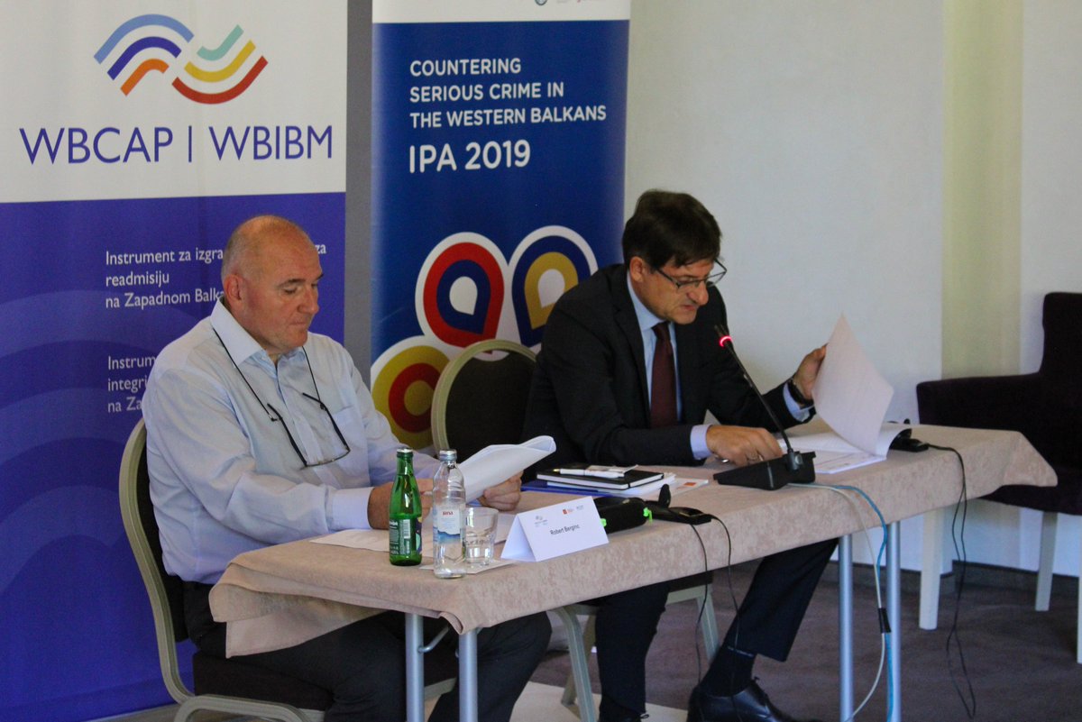 IOMWBalkans's tweet photo. Starting today the workshop for the unofficial Inter-Agency working group to establish Passenger Information Exchange (API/PNR) systems in 🇧🇦.

@UNmigration is committed to support #WesternBalkans authorities in improving border security &amp; tackling transnational organized crime. https://t.co/gBQlHzQK3j