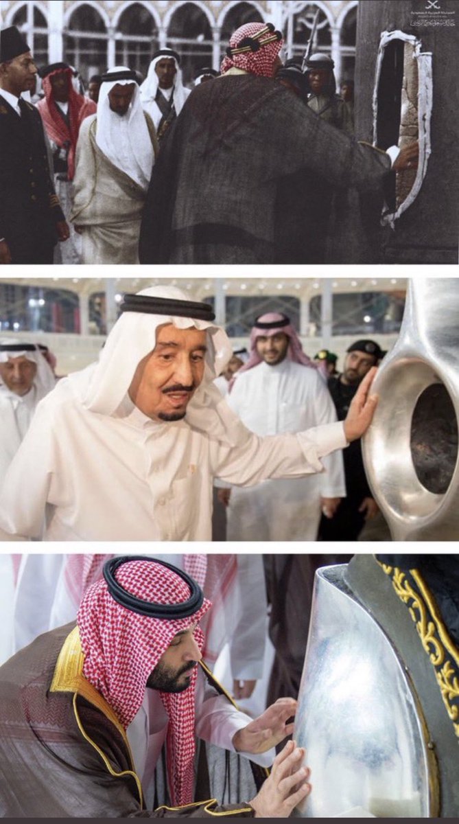قبلة المسلمين ومهوى أفئدتهم 
سخر الله لها ملوكًا وأمراء من نسل كرام 
🤲🤲🇸🇦💚🇸🇦
ثلاثون مليون معتمر خلال السنوات القليلة القادمه سنوياً
من شتى بقاع الأرض🙏
رؤية سيدي القائد الملهم 🇸🇦💚🇸🇦