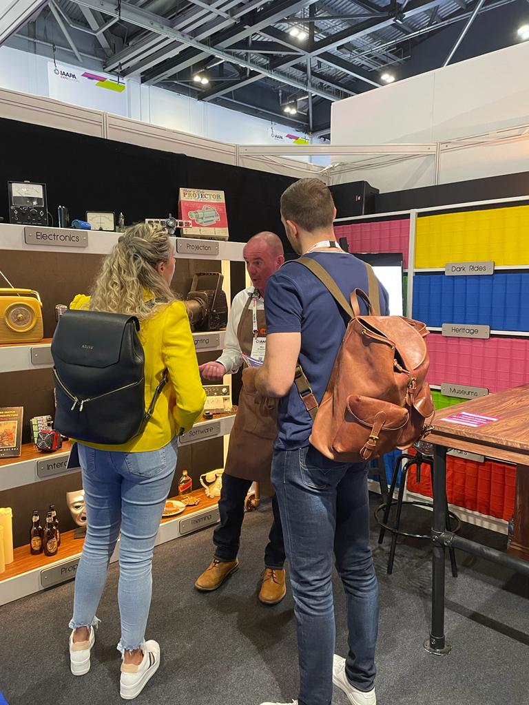 The day is here 🥳

If you’re at IAAPA Europe, pop down to stand #3913 for a chat with the team… if you’re lucky, Marc might even demonstrate some new tech 😉