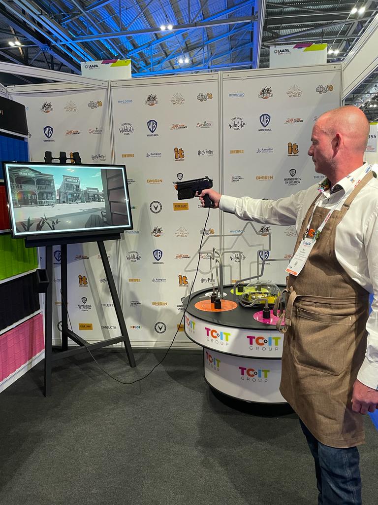 tc_it_uk's tweet photo. The day is here 🥳

If you’re at IAAPA Europe, pop down to stand #3913 for a chat with the team… if you’re lucky, Marc might even demonstrate some new tech 😉 https://t.co/DzLHbPqltE