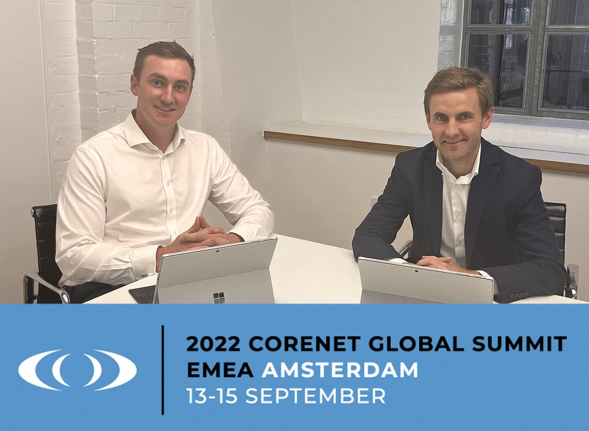 Partner Jack Lewis and associate Ben Worley MRICS are heading to Amsterdam today for the CoreNet Global Summit EMEA. Get in touch if you’d like to catch up - communications@exigere.co.uk.

#corenetglobal #workplace #workspace #conference