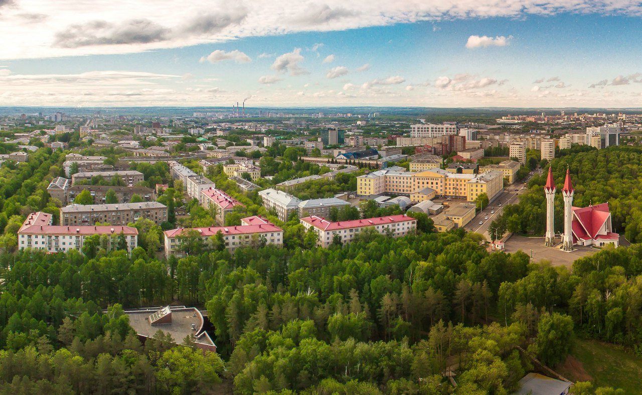 Уфа зеленый город