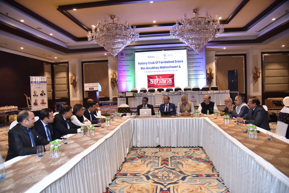 RIDistrict3011's tweet photo. 100% Paperless GOV of Rotary Club of Faridabad Grace was successfully conducted on 20th August 2022.
Club President: Rtn Anubhav Maheshwari
Club Secretary: Rtn Suresh Bansal
#DigitalDistrict #ImagineRotary #letsgodigital #RIDistrict3011 #RotaryDistrict3011 https://t.co/X3B8WsWBF3