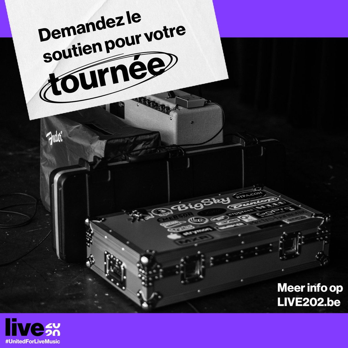 ⚠️💜 LIVE2020 soutient les tournées nationales avec un nouveau cycle de soutien ! ⚠️💜

Plus d'informations via fr.live2020.be/support-de-tou…
