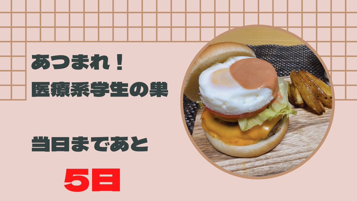 あつまれ！医療系学生の巣 tweet media