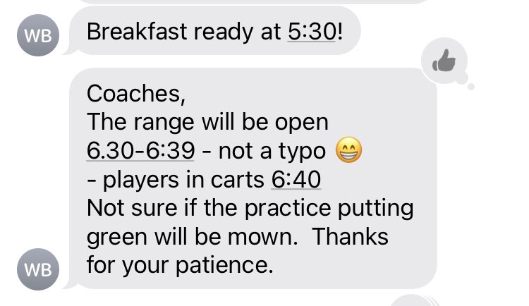 any_given_tues's tweet photo. When recruits ask what college golf is like…..
#anygiventueaday 🚐 🏌️‍♂️ https://t.co/3bKgfMo2bn