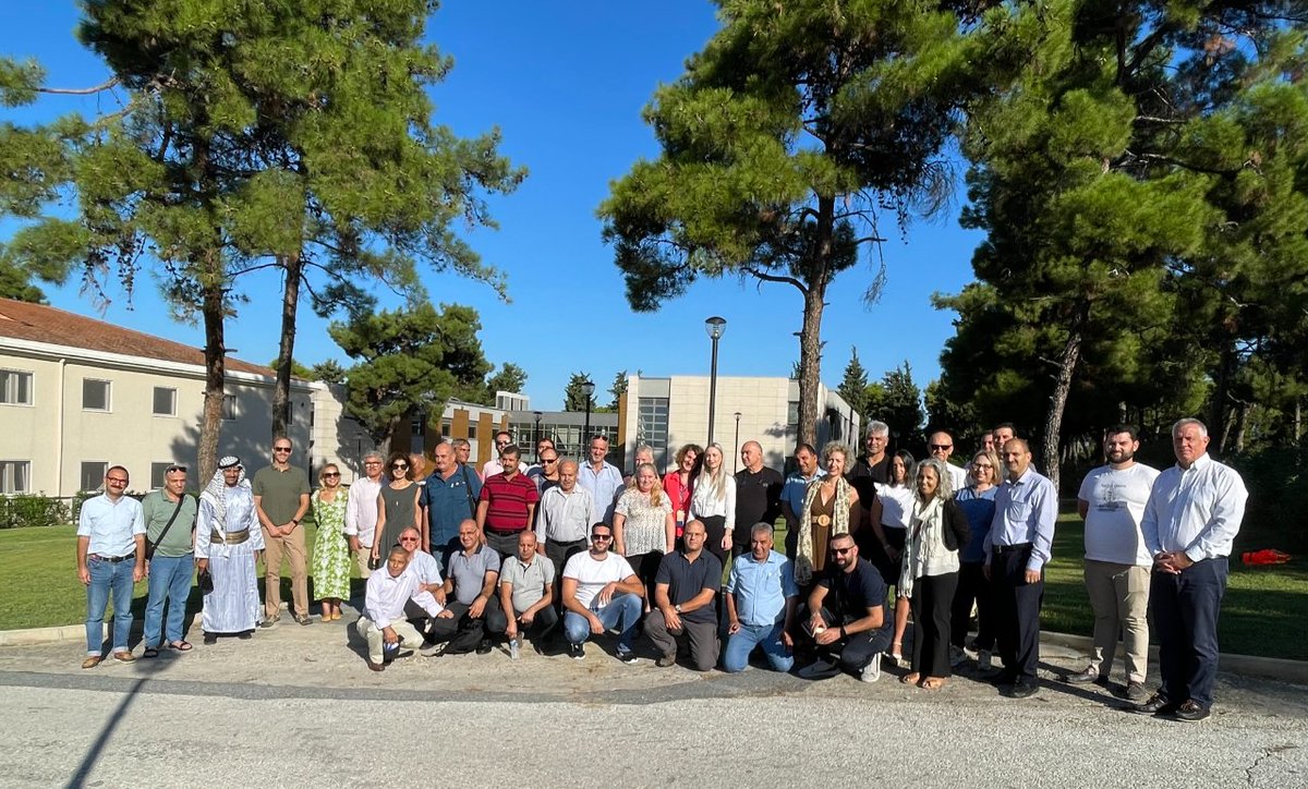 artolio1's tweet photo. Yesterday our second ARTOLIO international consortium meeting started at @PerrotisCollege. We love this project and it would not be possible without the maximum effort of its partners and area managers.
.
#eu #ARTOLIO #aove #evoo #gomed #huiledolive #greece #agriculture https://t.co/3UlG1PeWVC