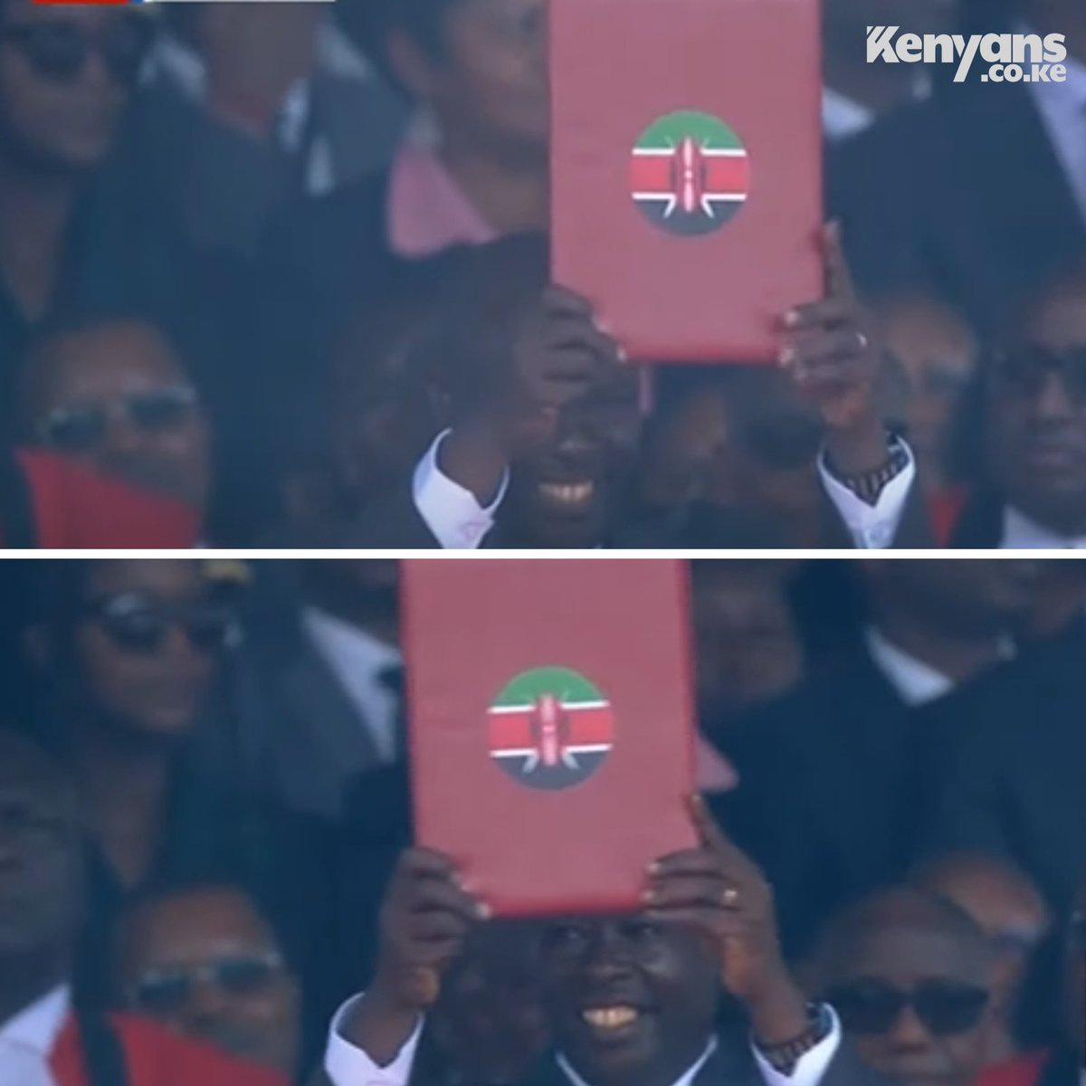 Riggy G ameshikilia certificate upside down yaani Kwa Lugha Ingine bottom up😅😅😅😅