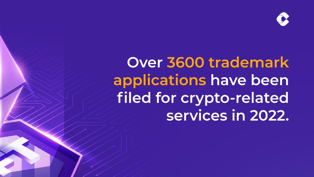 crypsoHQ's tweet photo. Trademark applications for crypto surged in 2022.

#crypso #cryptocurrency #NFTshill #Metaverse https://t.co/8VAWquUPe4