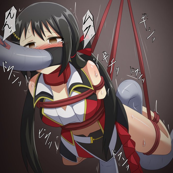 skebより、中野有香さん拘束媚薬漬け。 