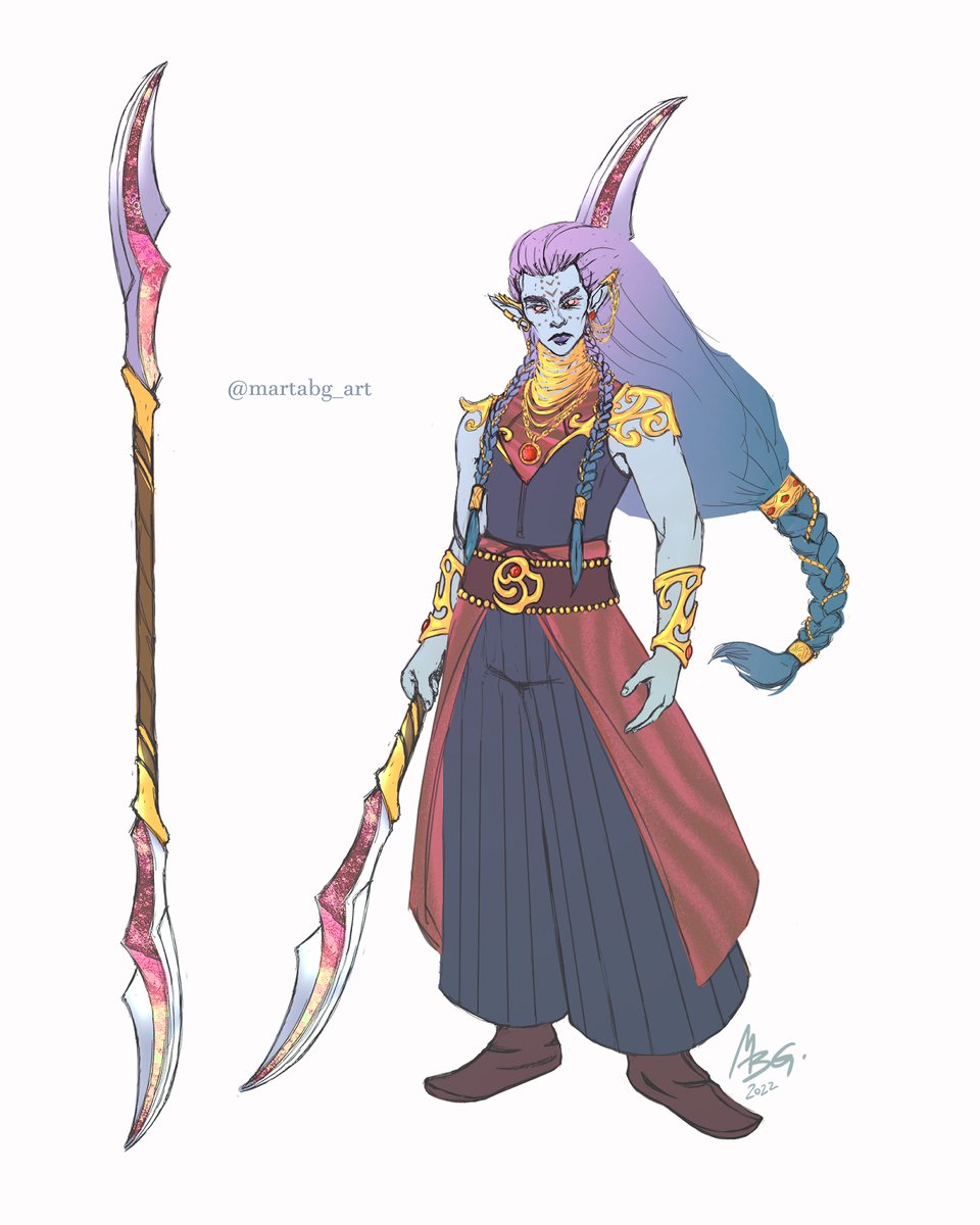 martabg_art's tweet photo. This is Aefir, my new OC, he is a Bladesinger eladrin and the brother of my D&amp;D character Cellica😄/Este es Aefir, mi nuevo personaje, eladrin Bladesinger y hermano de Cellica, mi personaje en D&amp;D😄#oc #eladrin #bladesinger #DnD  #dndcharacterart #CLIPSTUDIOPAINT #madewithwacom https://t.co/SqXcsunDjT