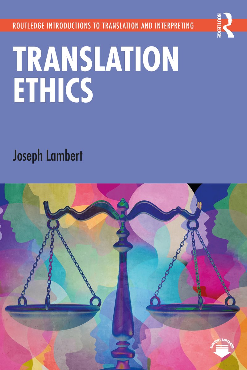 talitha_dtodd's tweet image. Joseph Lambert's upcoming book, Translation Ethics, has gone into Production. Andrew Chesterman writes, "An excellent and comprehensive introductory textbook on a much-debated topic: wide-ranging, clearly structured and reader-friendly...
