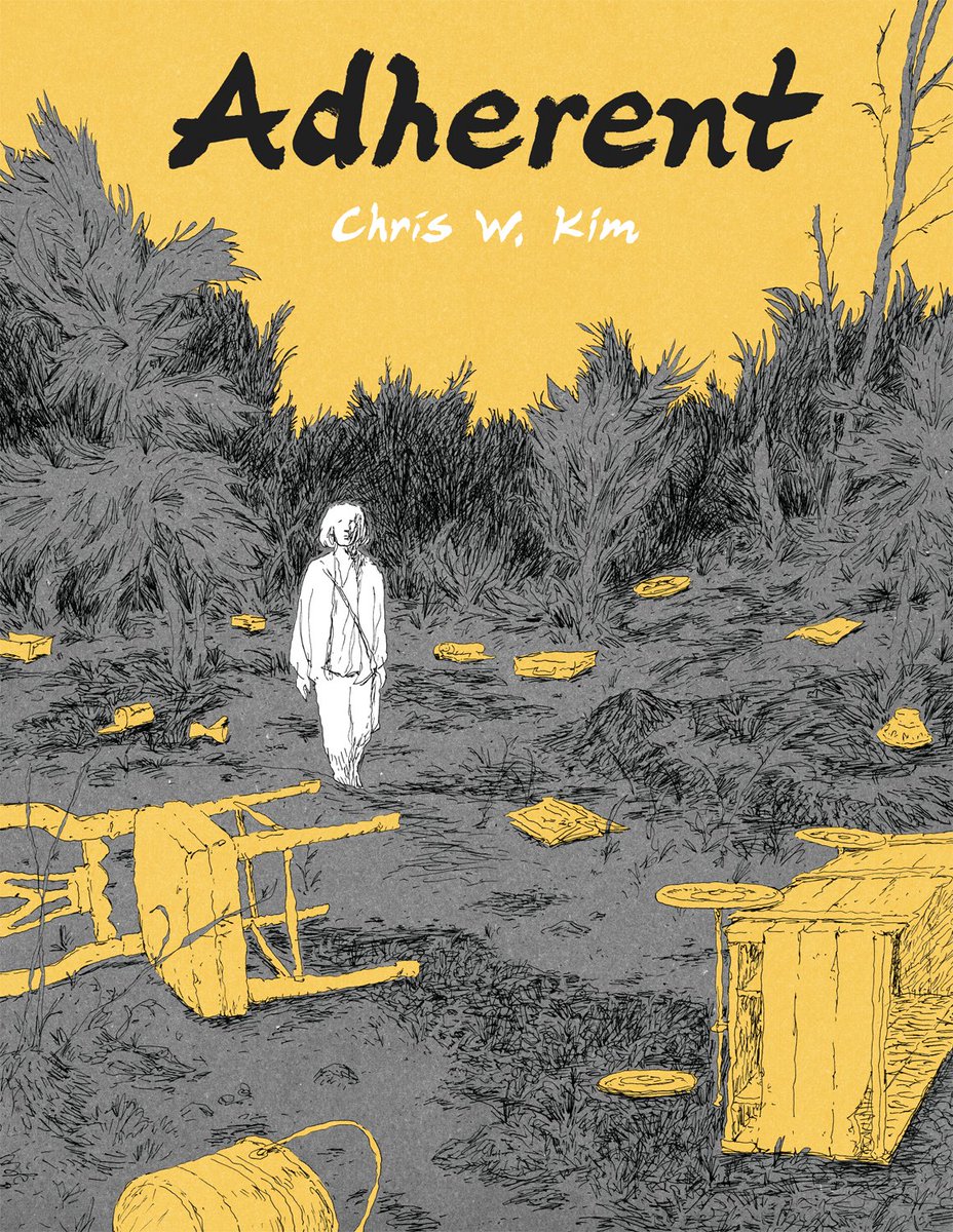 ChrisWKim's tweet photo. I have a new book coming out spring 2023 from @conundrumpress!
"In Adherent, Kim brings us the fabular tale of a young woman who is captivated by a set of recently discovered notebooks and leaves her isolated community to search for their author." https://t.co/ktkfGNoMPU