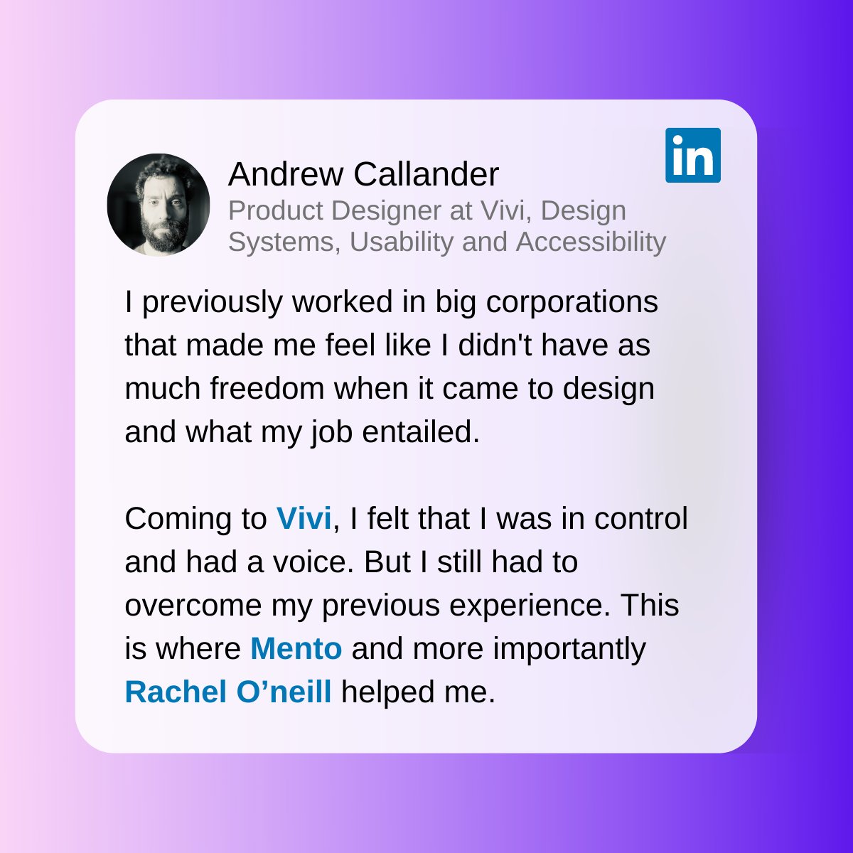 That's what Mento is about: bringing incredible people together who support you so you can feel and perform better at work 💪⁠
⁠
If you'd like to start your career coaching journey with one of our talented coaches, click here l8r.it/9TRh to schedule a consult. ⁠